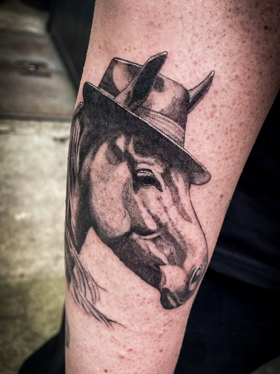 Tattoo by @sudo_tattoo — realism, black_and_grey