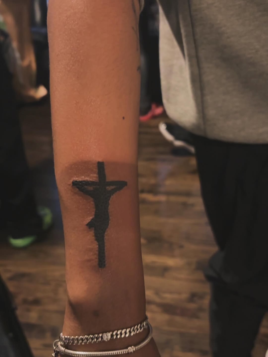 Tattoo by @kingsynnink — blackwork