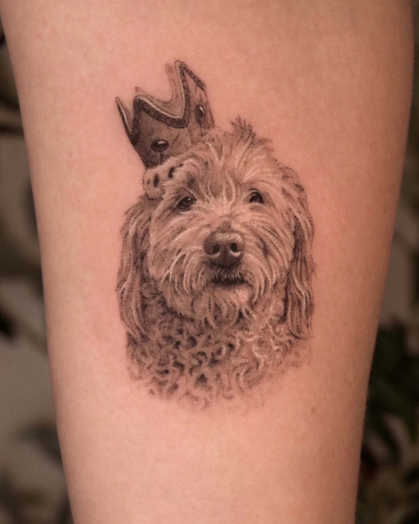 Tattoo by @nickthetailor — realism, black_and_grey