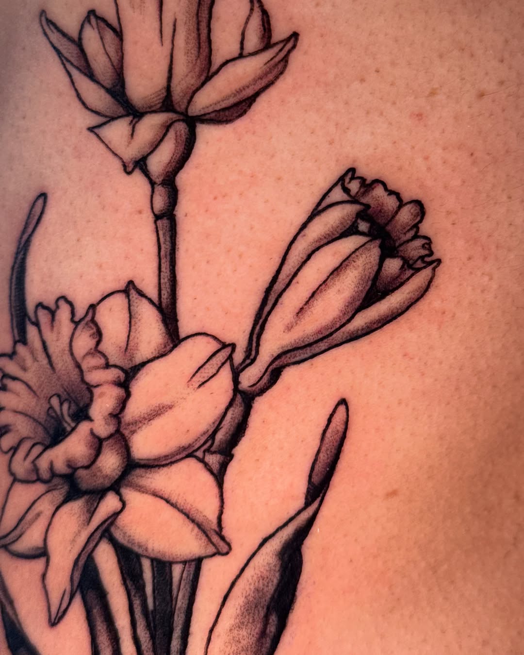Tattoo by @patternfreak — black_and_grey, realism