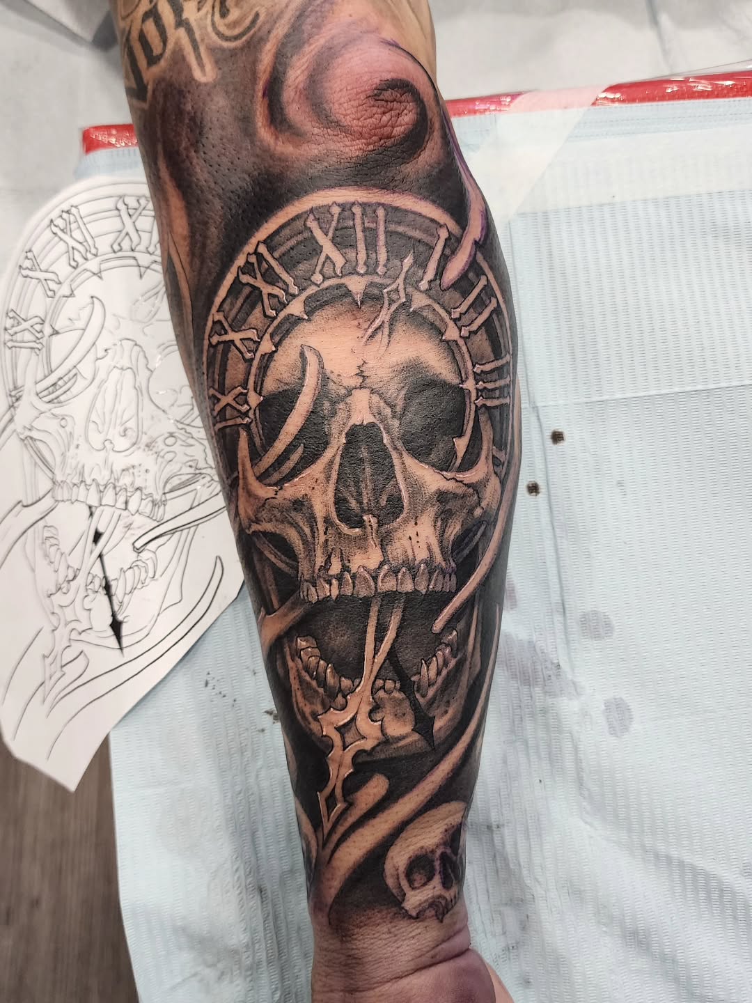 Tattoo by @_robynjade — realism, black_and_grey
