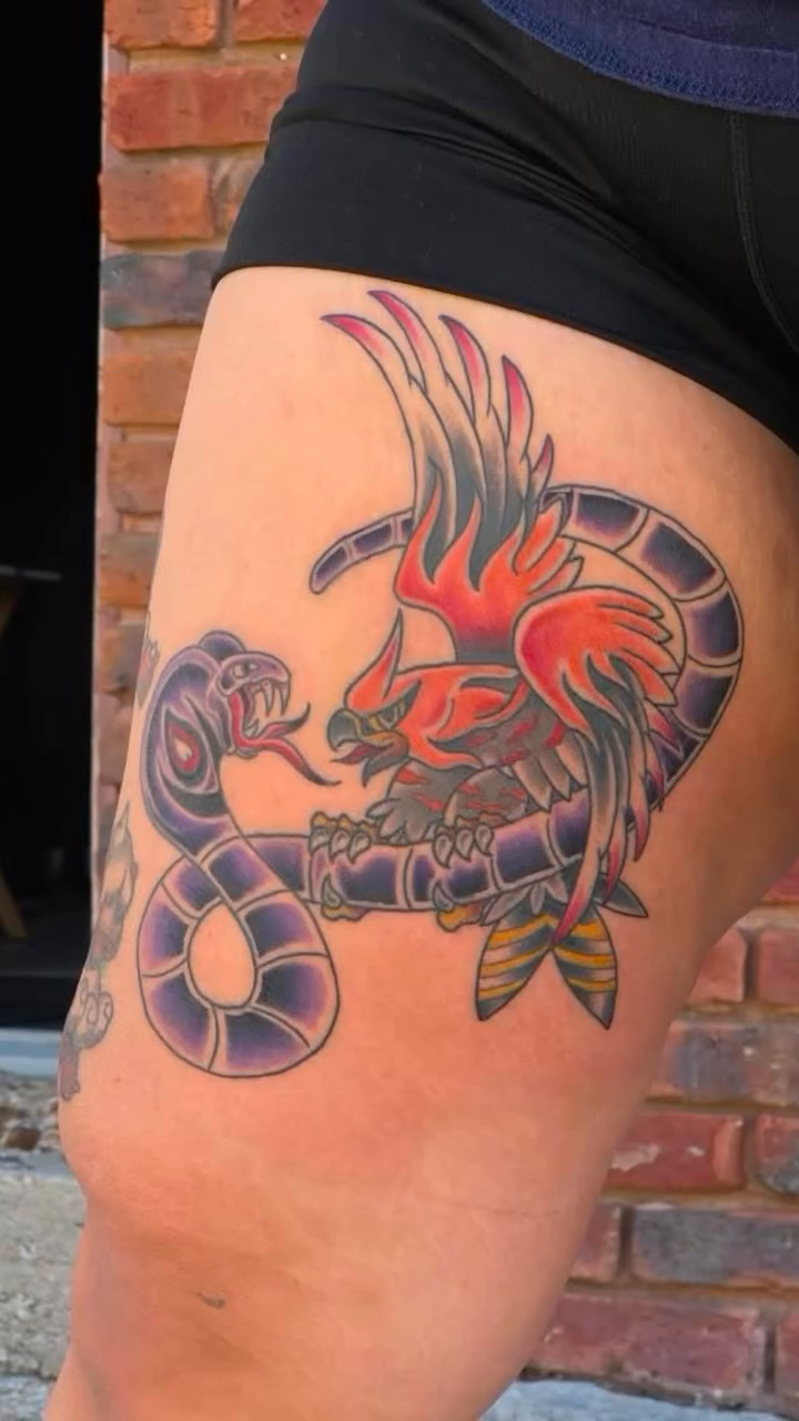 Tattoo by @hhaylayy — japanese_irezumi, neo_traditional