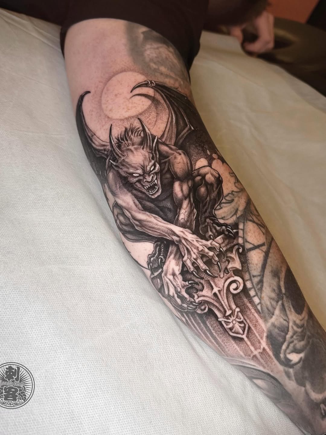 Tattoo by @duo123tattoo β realism, dark_realism