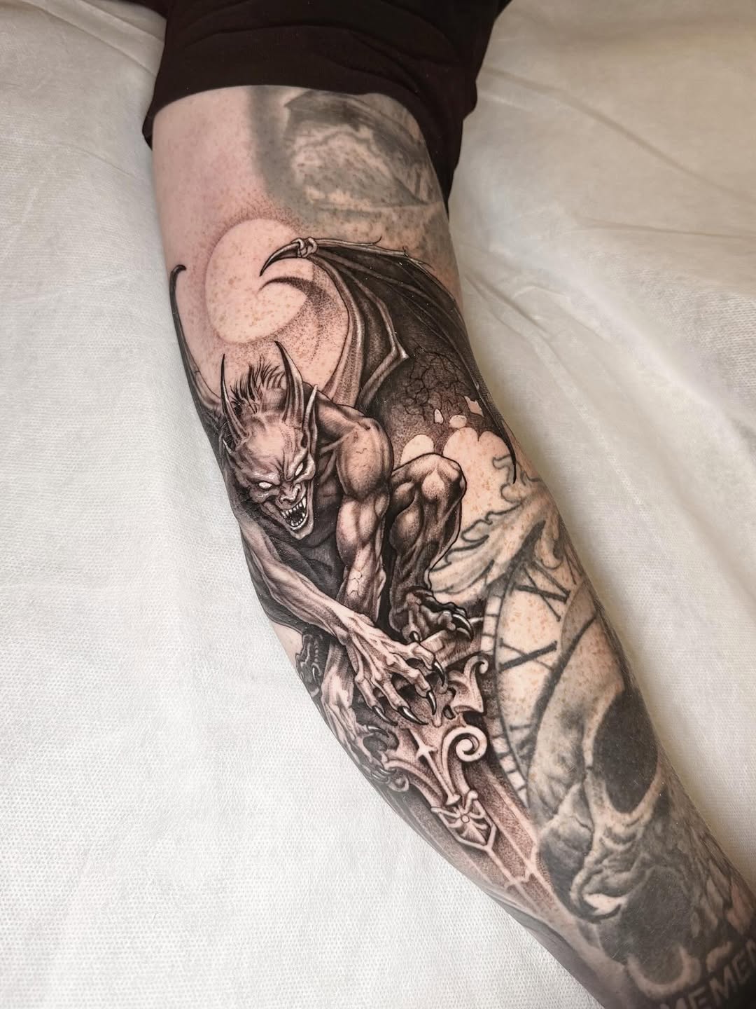 Tattoo by @duo123tattoo β realism, dark_realism