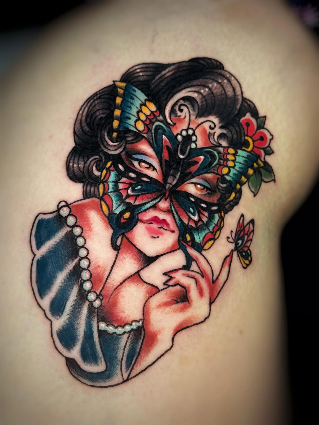 Tattoo by @saveriatattoos — american_traditional, illustrative