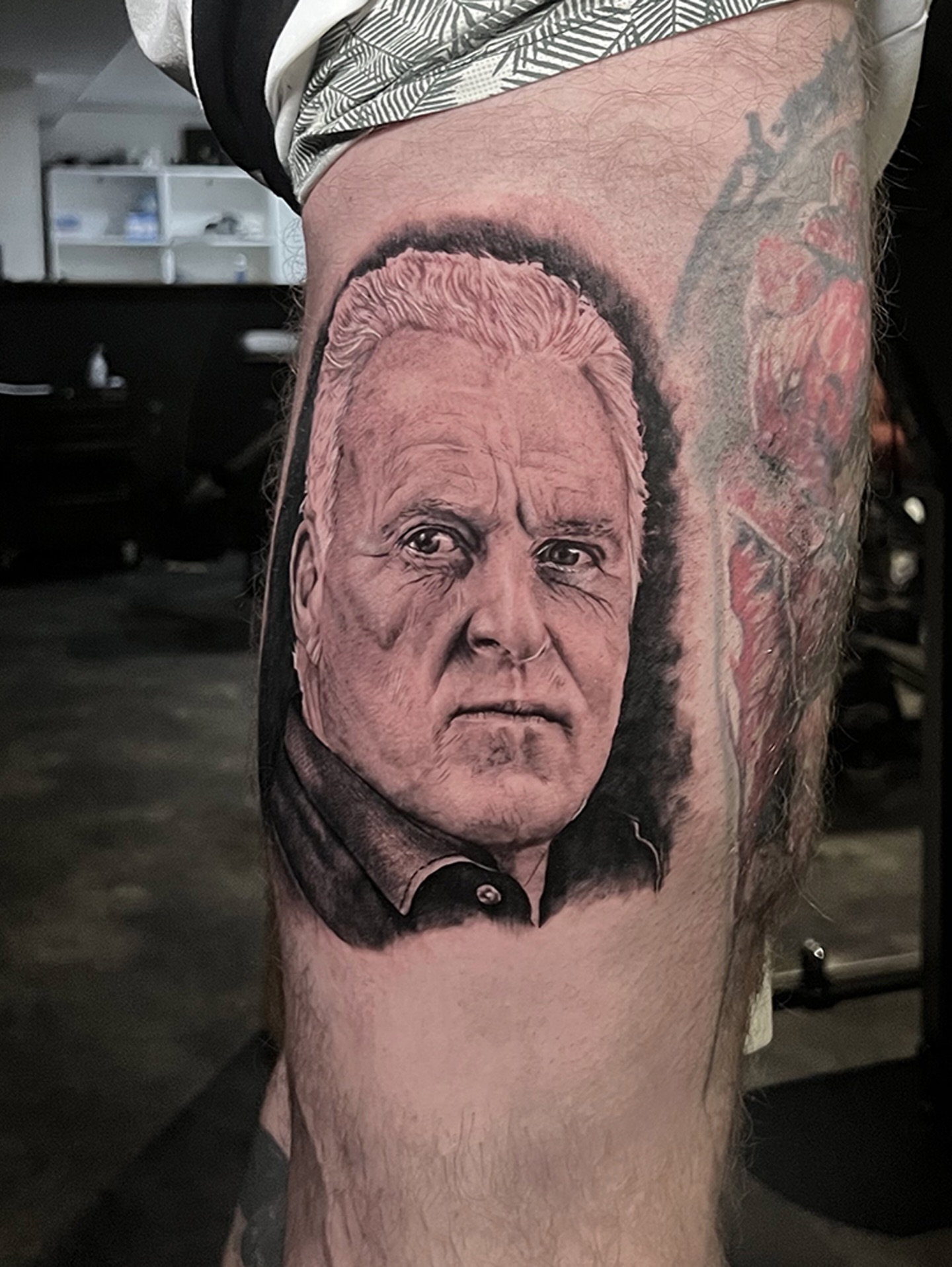 Tattoo by @remkohook_tattoos β realism, black_and_grey
