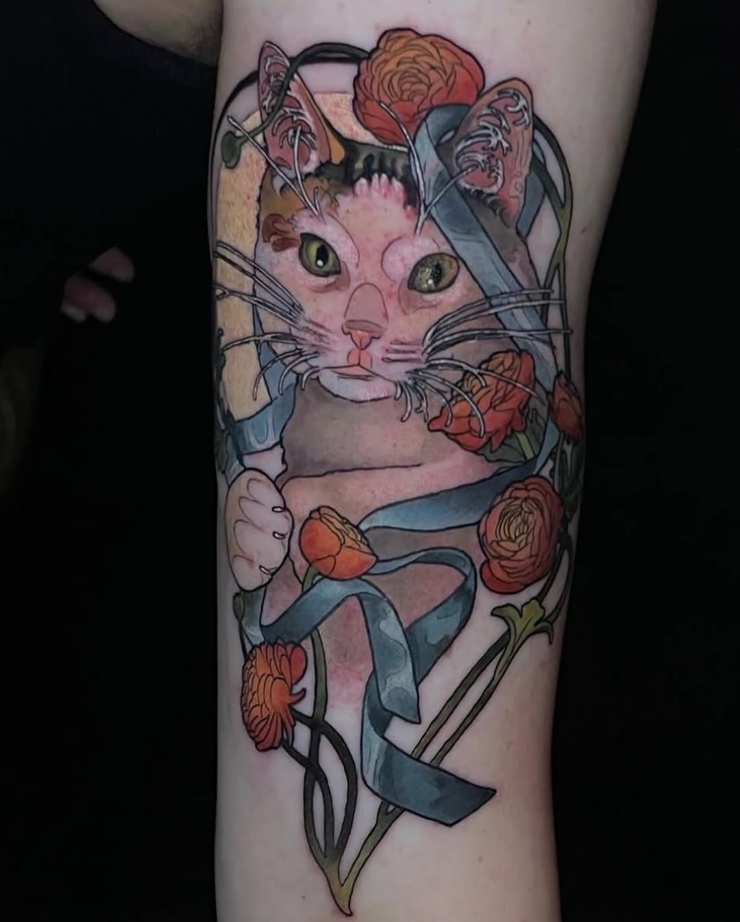 Tattoo by @pigeontattooing — illustrative, realism