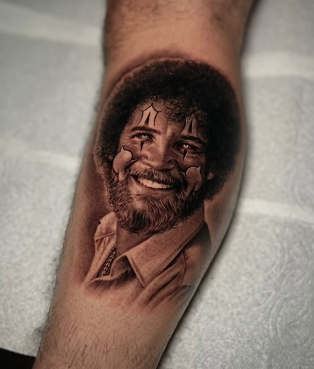 Tattoo by @4biddenfruit.tattoo โ realism, chicano
