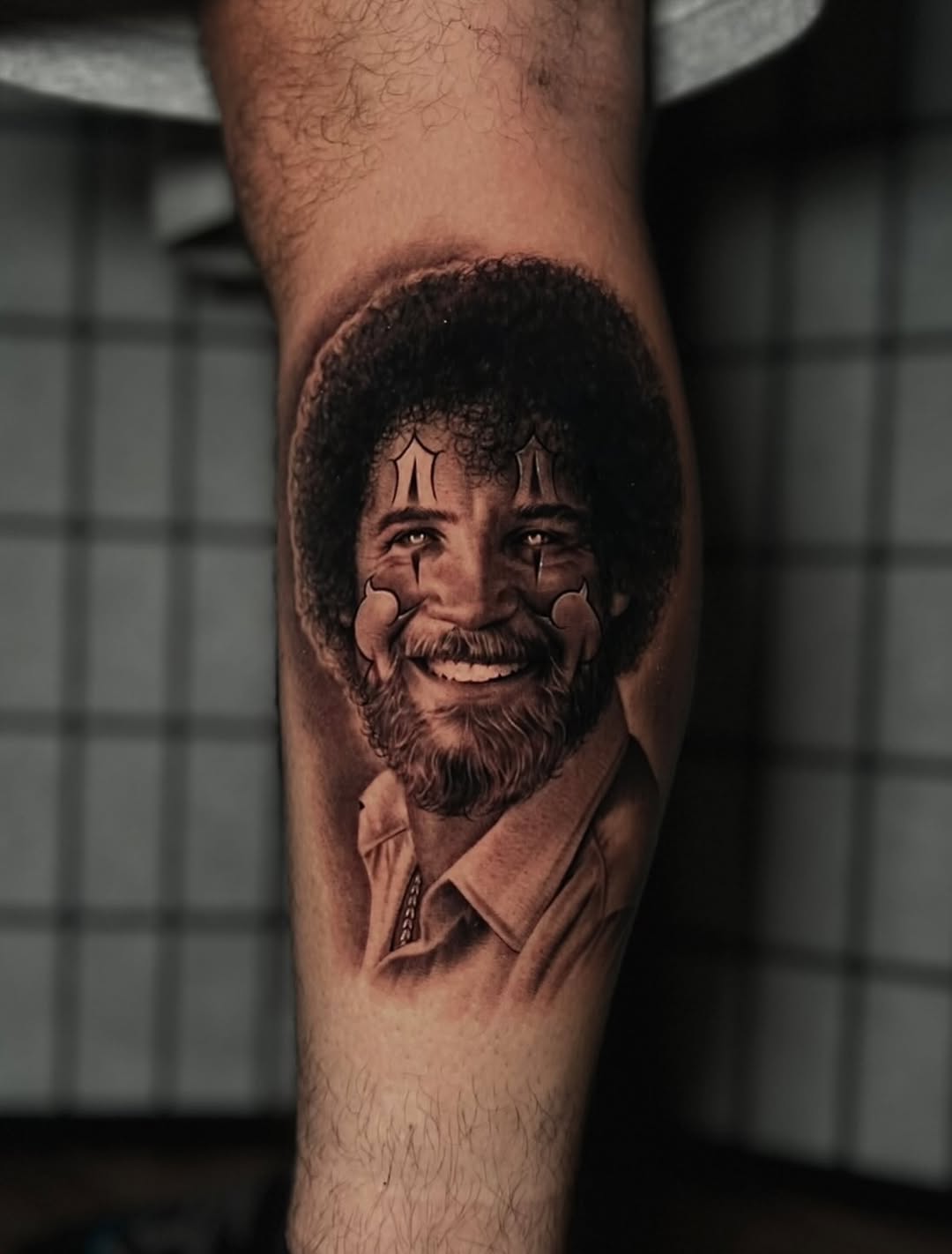 Tattoo by @4biddenfruit.tattoo โ black_and_grey, realism