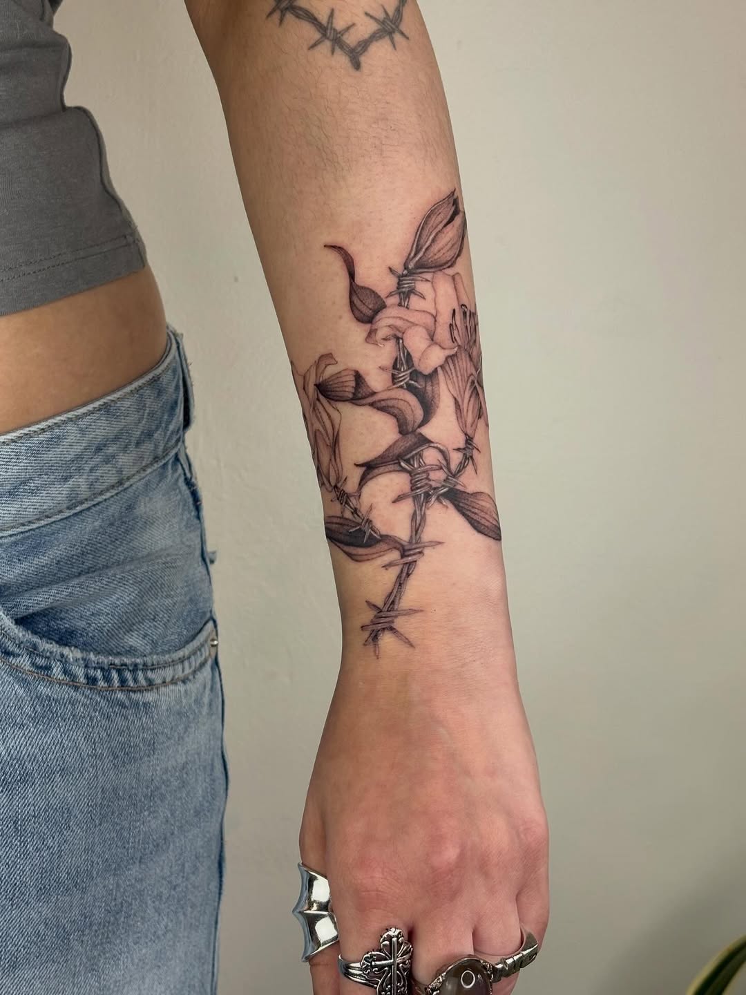 Tattoo by @glisx β black_and_grey