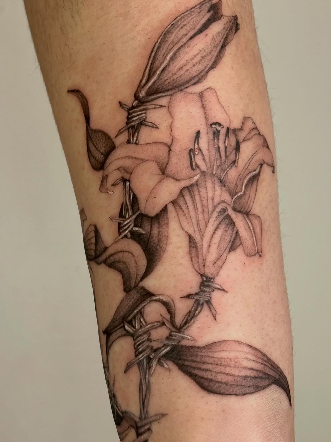 Tattoo by @glisx β black_and_grey, realism