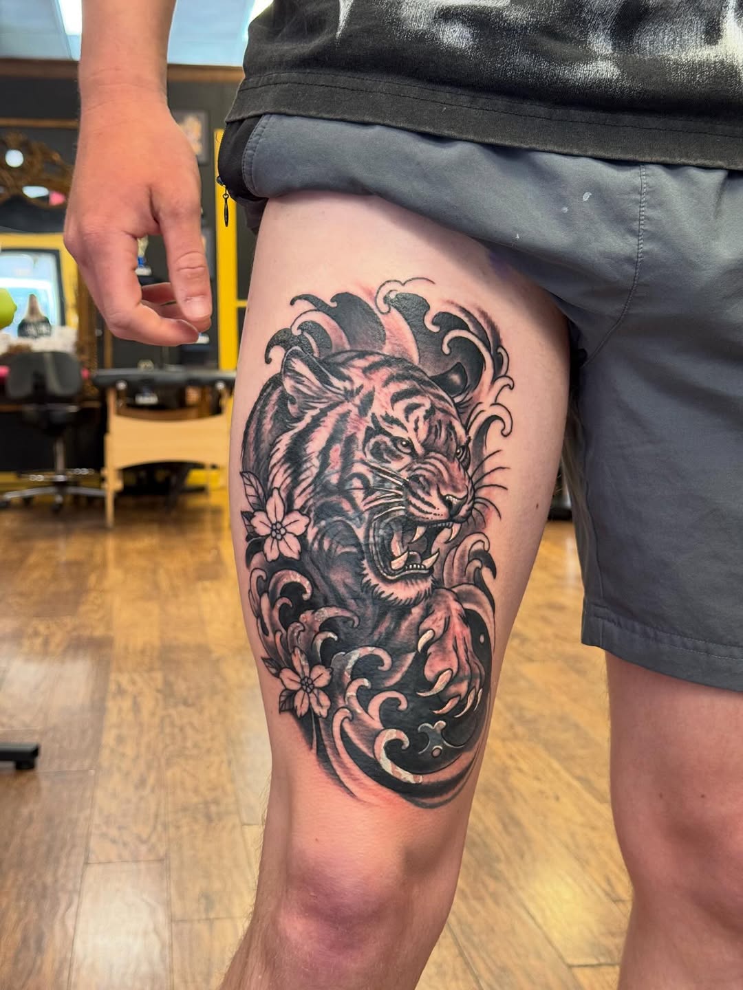 Tattoo by @bishoptattoos — japanese_irezumi, illustrative