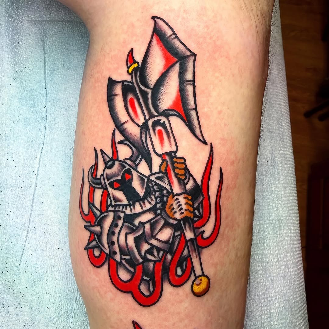 Tattoo by @sweetluketattoos — american_traditional