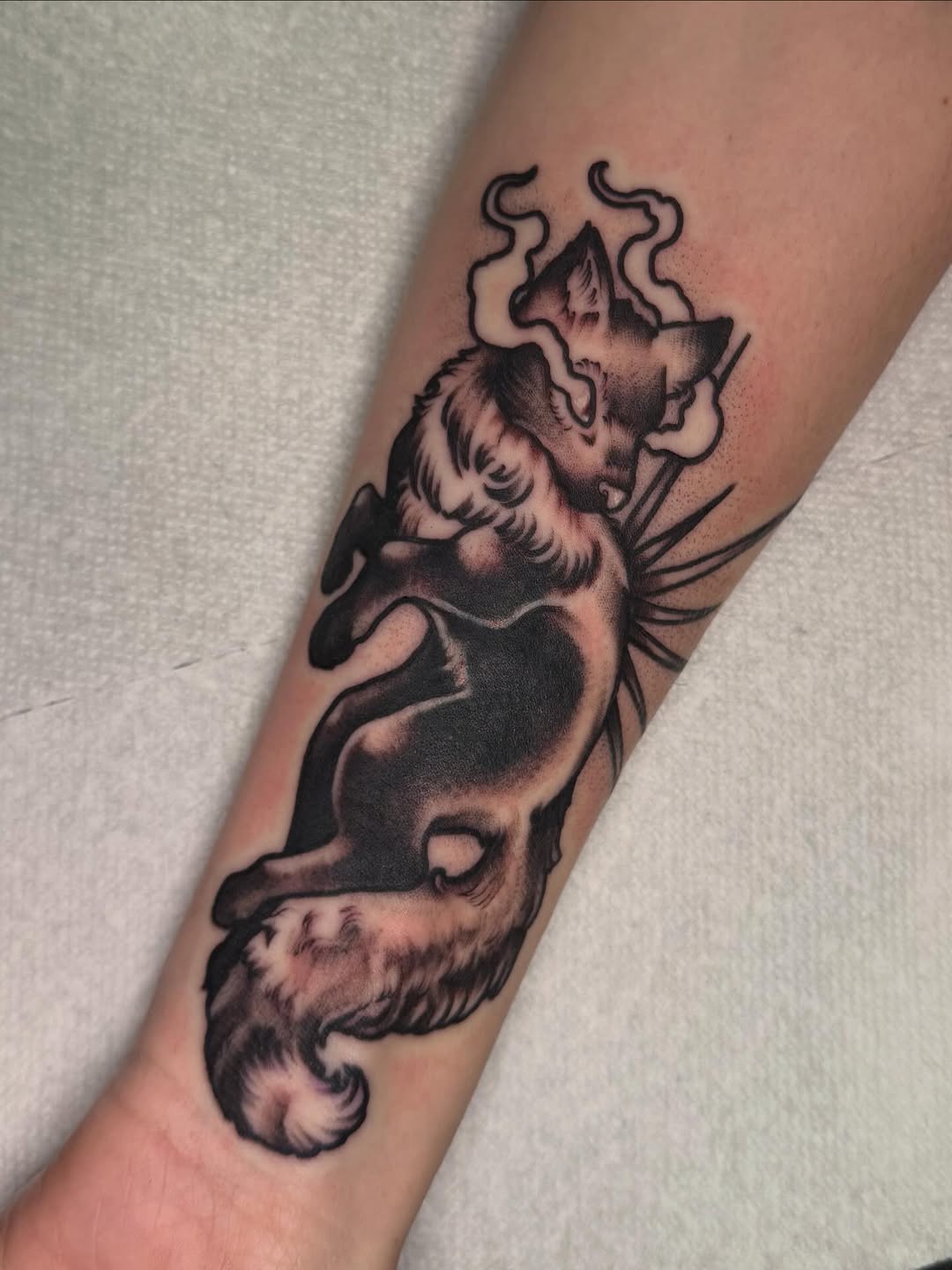 Tattoo by @starrdvst_ โ black_and_grey, realism