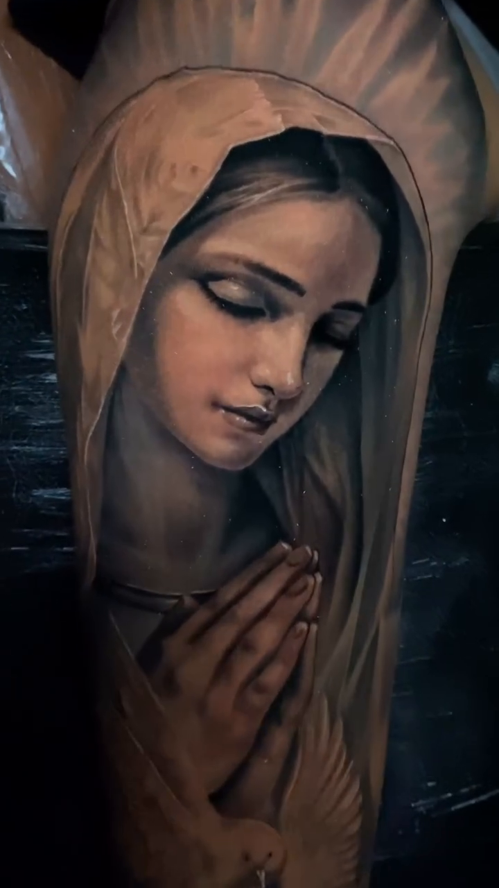 Tattoo by @jpeck_tattoos — realism, black_and_grey