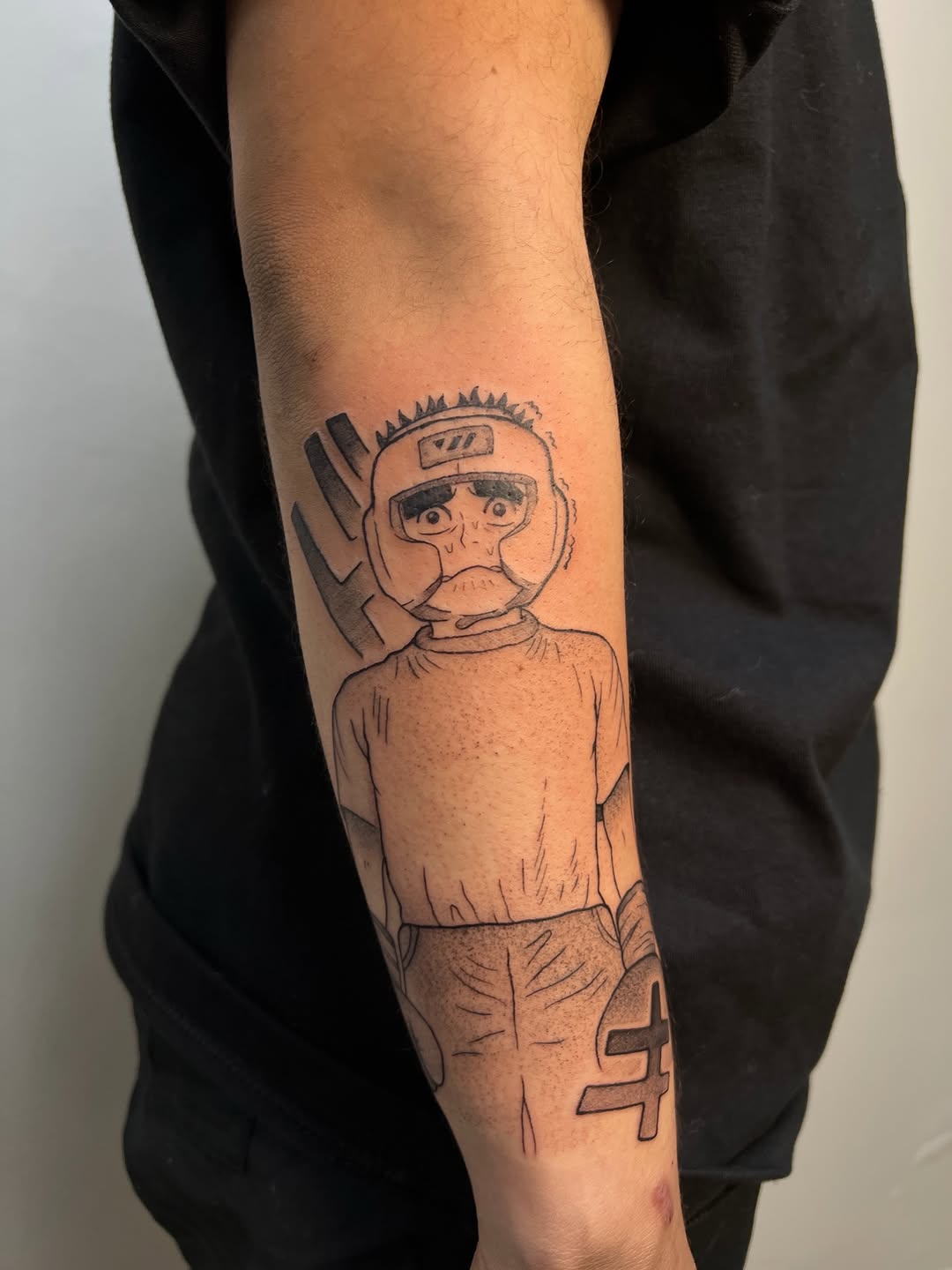 Tattoo by @pariente__chan — anime