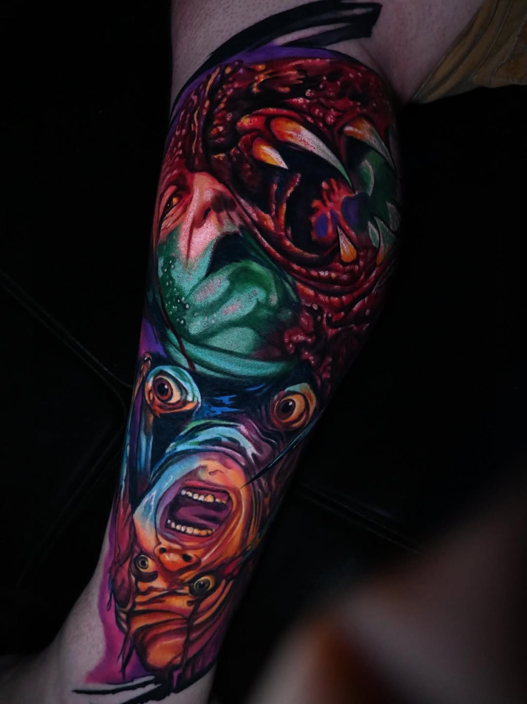 Tattoo by @casketbuddy — realism, dark_realism