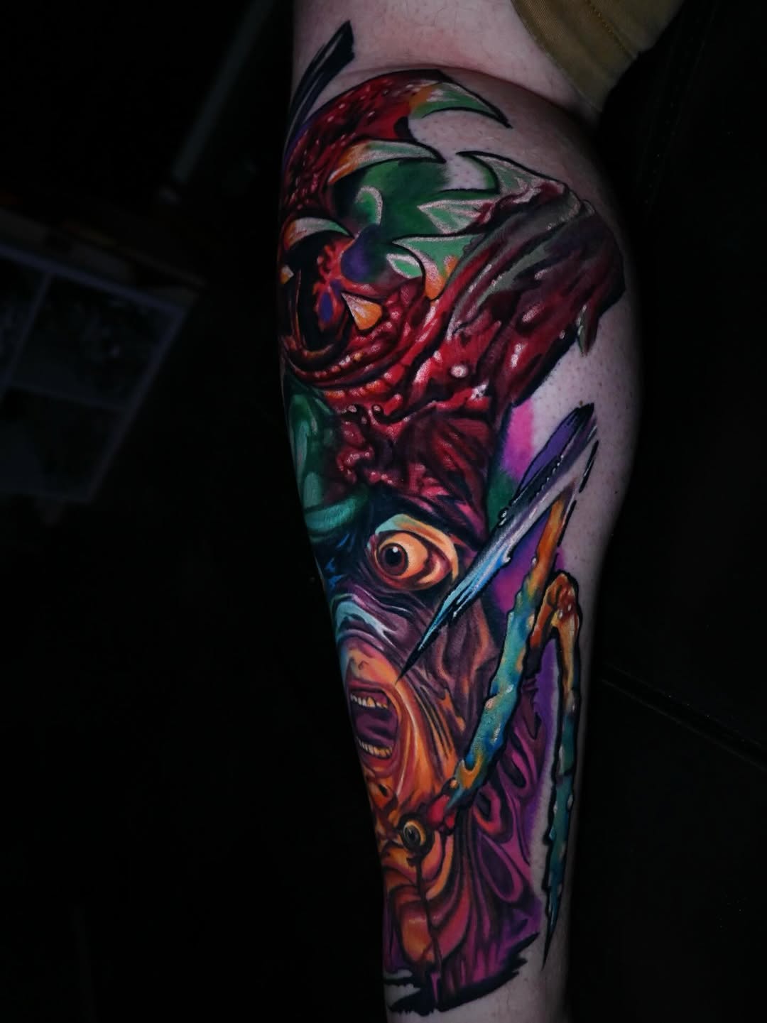 Tattoo by @casketbuddy — realism, illustrative