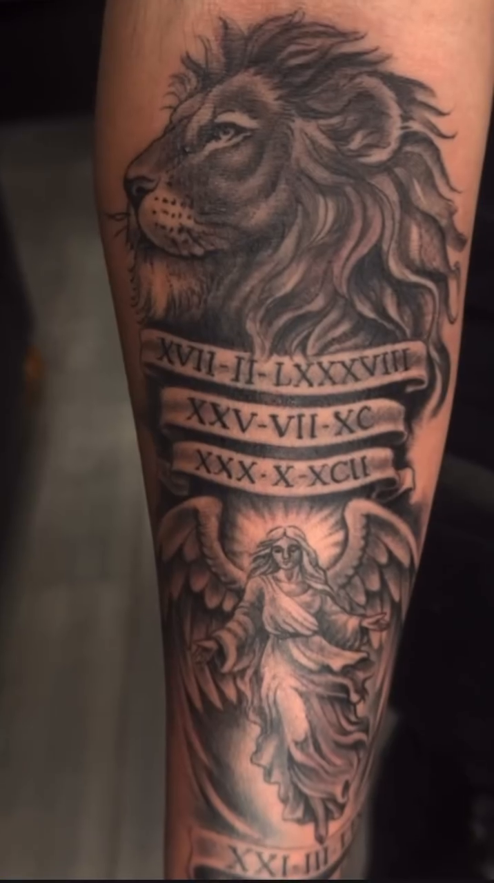 Tattoo by @chamo801 โ realism, black_and_grey