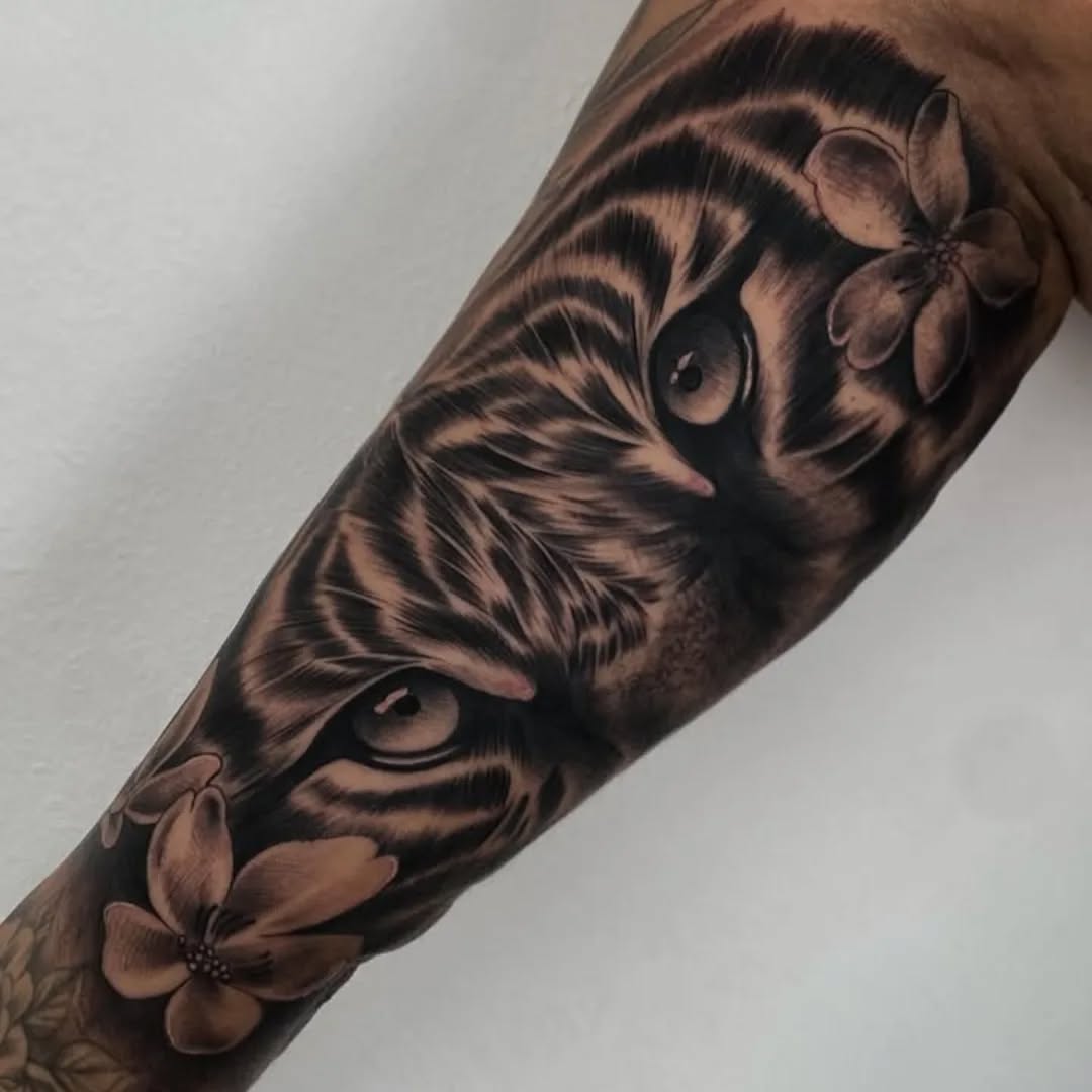 Tattoo by @xander.tatts β realism, black_and_grey