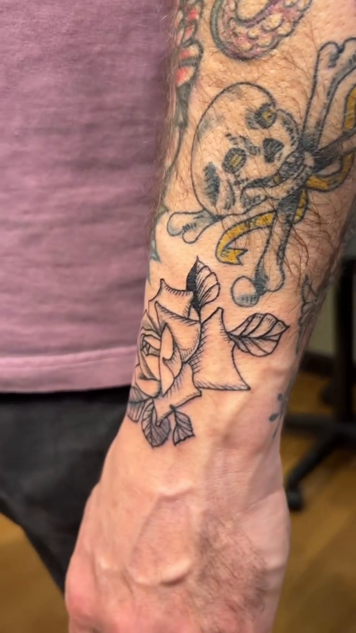 Tattoo by @joekhay — illustrative, black_and_grey