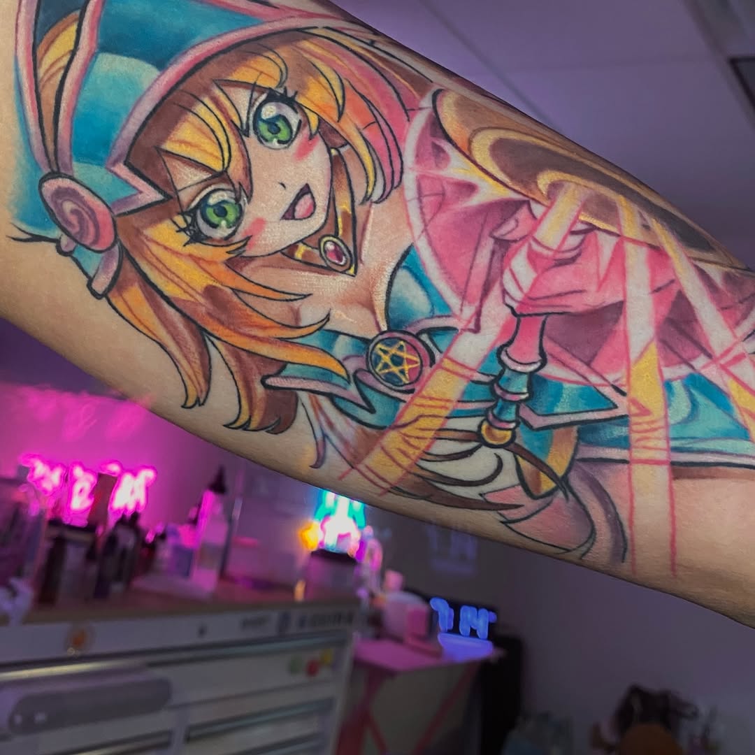 Tattoo by @amyporterart β anime