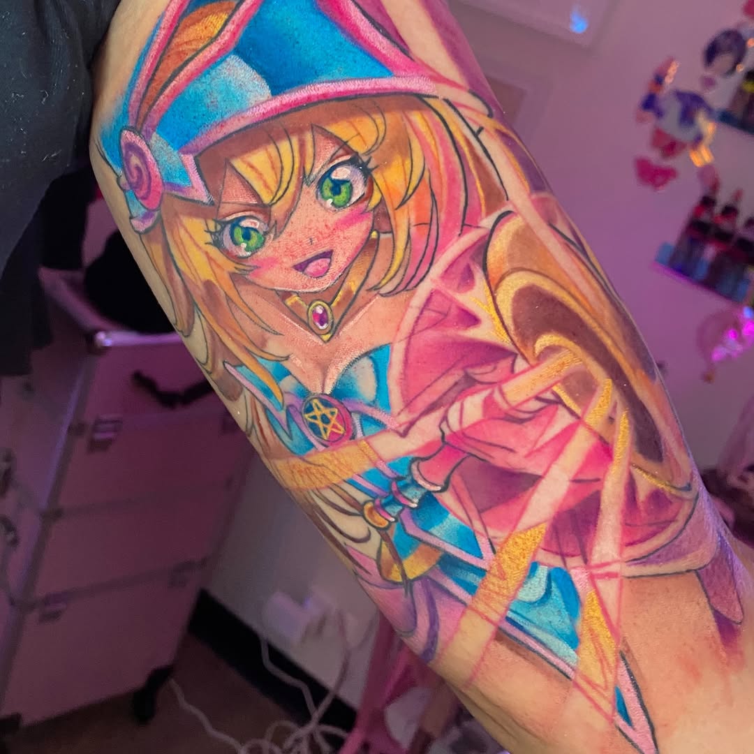Tattoo by @amyporterart β anime