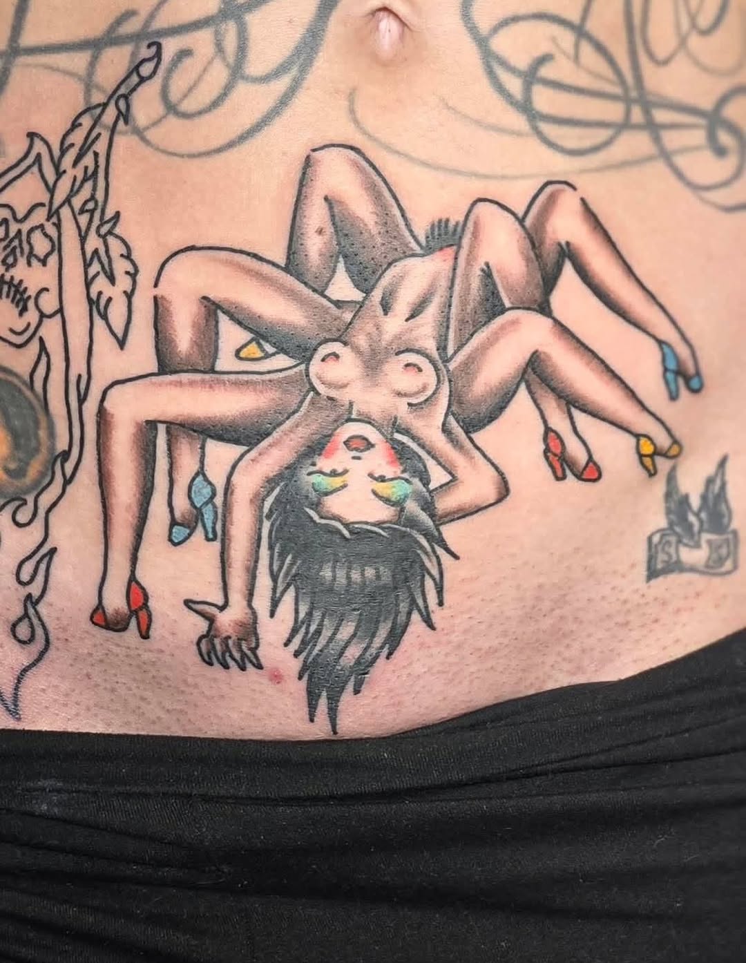 Tattoo by @arobertsontattoo — american_traditional, new_school