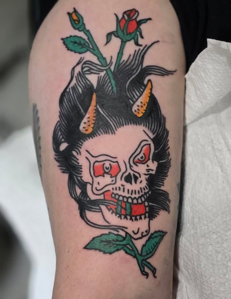 Tattoo by @arobertsontattoo — american_traditional