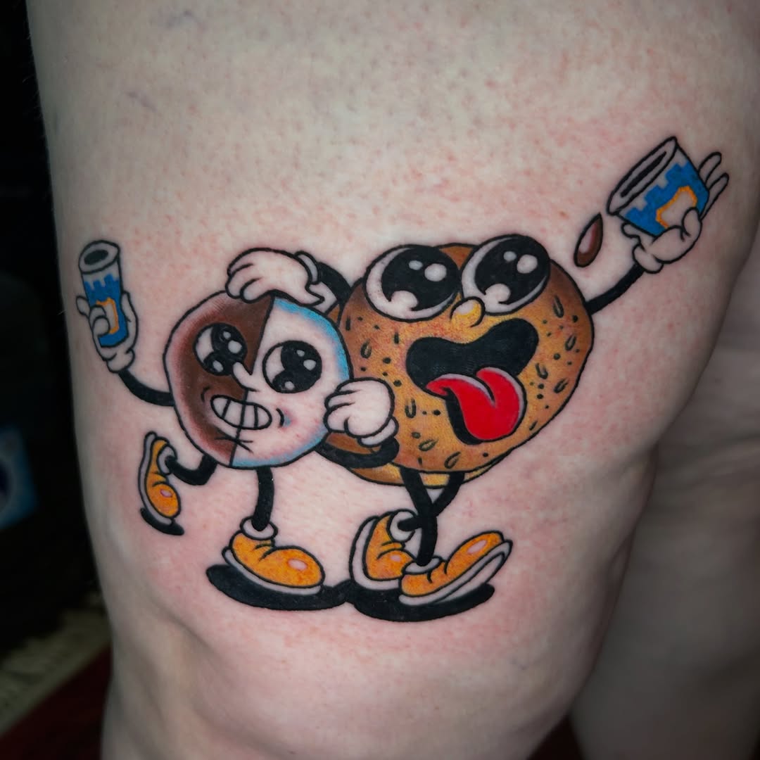 Tattoo by @tattoosbyolivia — new_school