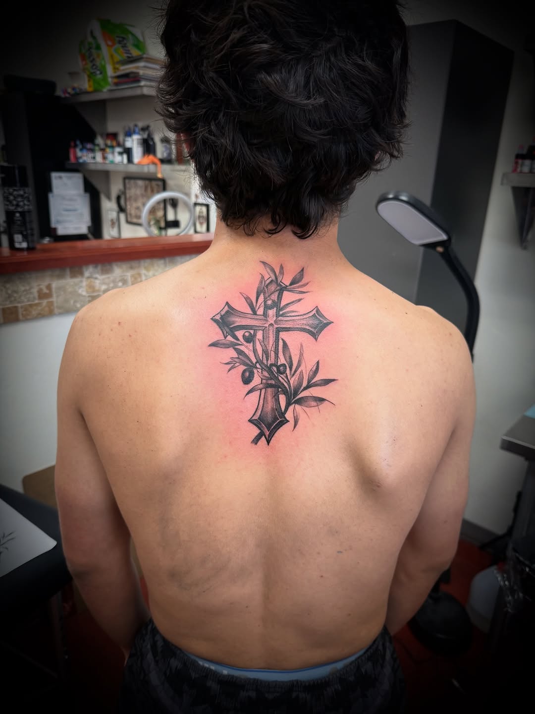 Tattoo by @archangel_artistry — black_and_grey, illustrative
