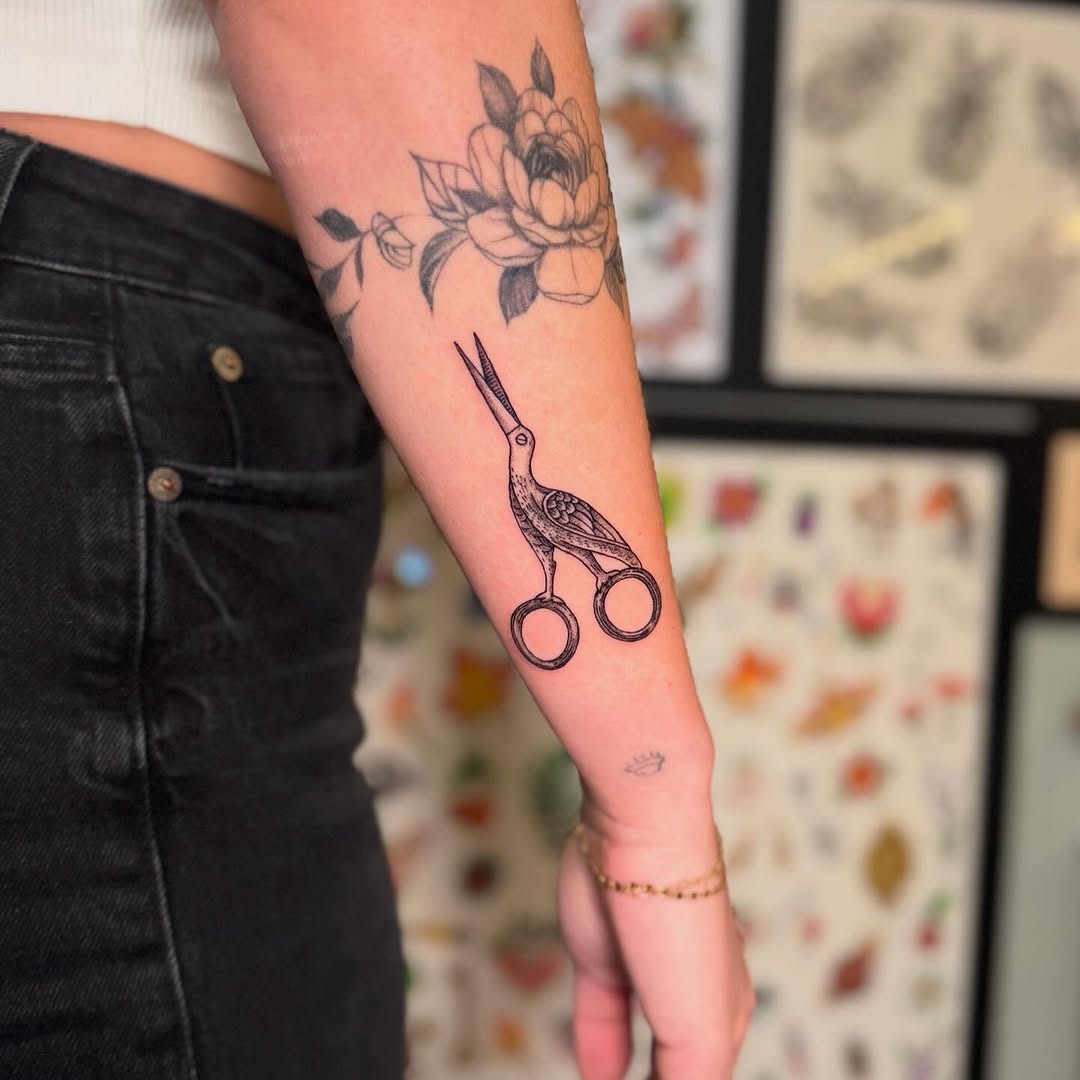 Tattoo by @sullivangiles — illustrative, black_and_grey