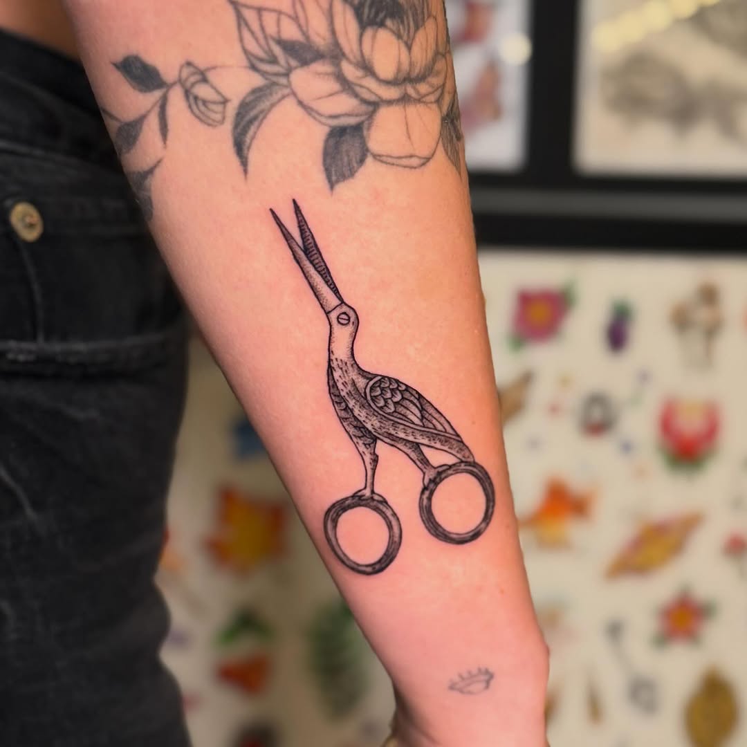Tattoo by @sullivangiles — black_and_grey, illustrative
