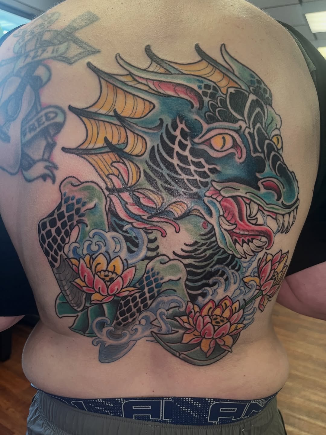 Tattoo by @caitoscreations — japanese_irezumi, neo_traditional