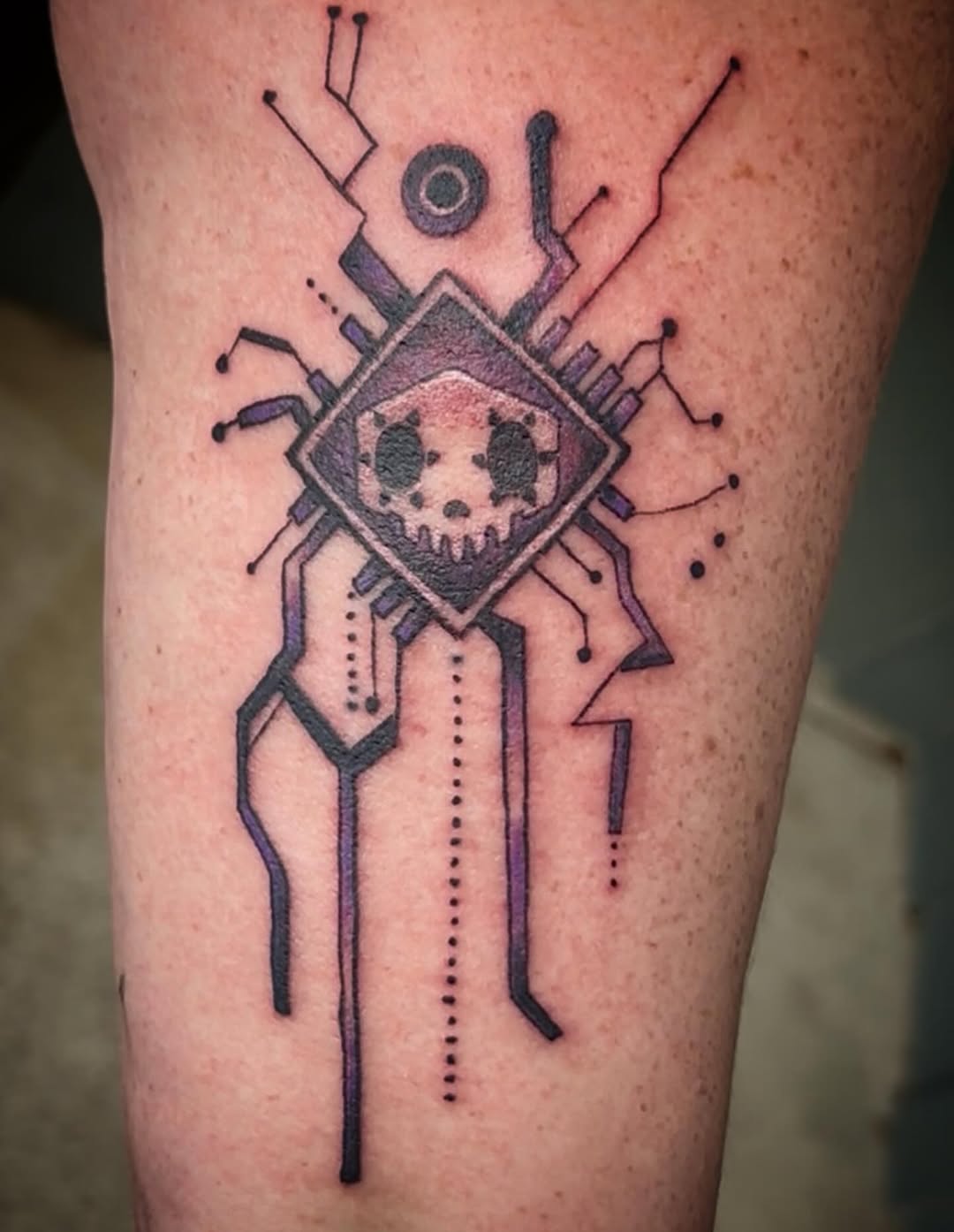 Tattoo by @poppacoppa — geometric, blackwork