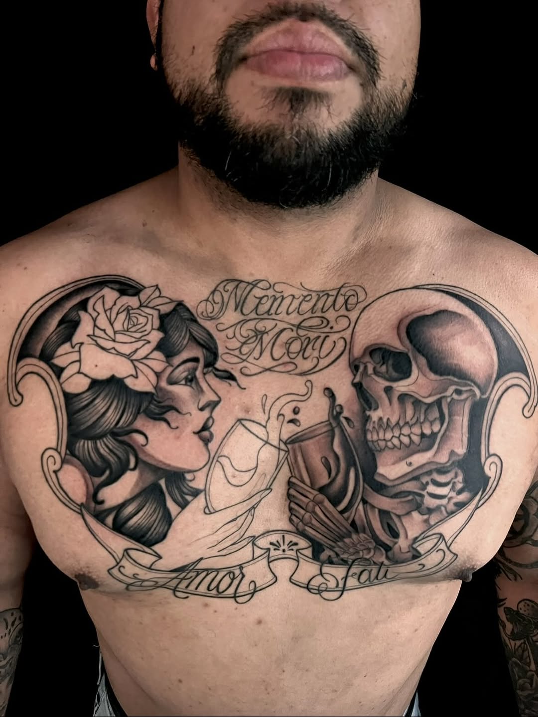 Tattoo by @liajeppesentattoos โ black_and_grey, illustrative