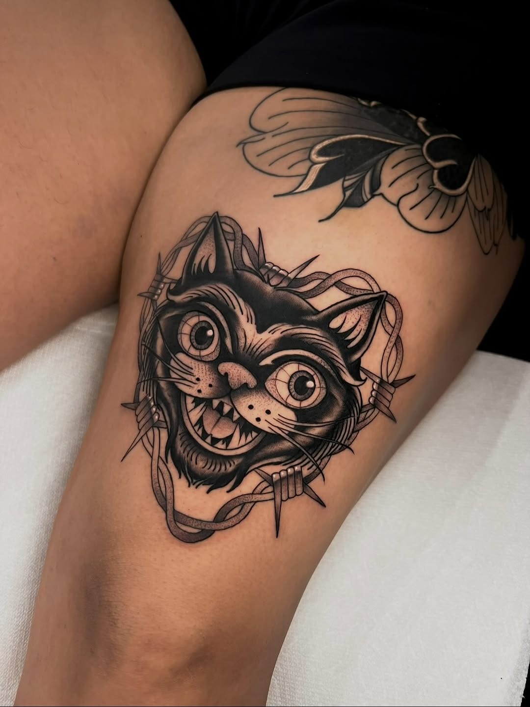 Tattoo by @liajeppesentattoos โ american_traditional, illustrative