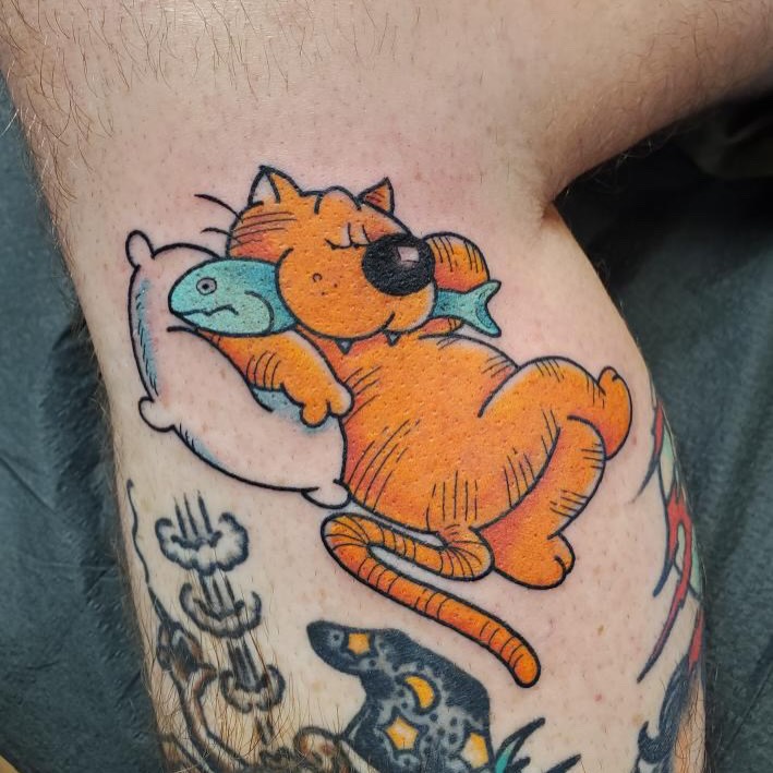Tattoo by @katy_did_it โ new_school