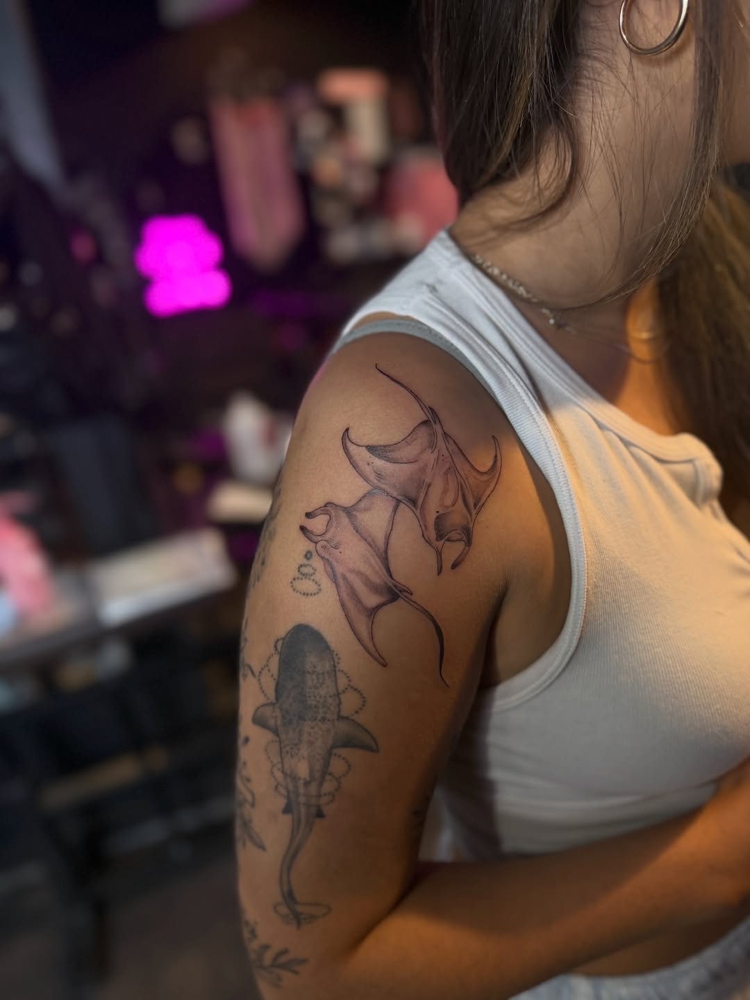 Tattoo by @kreidler_inks — black_and_grey, realism