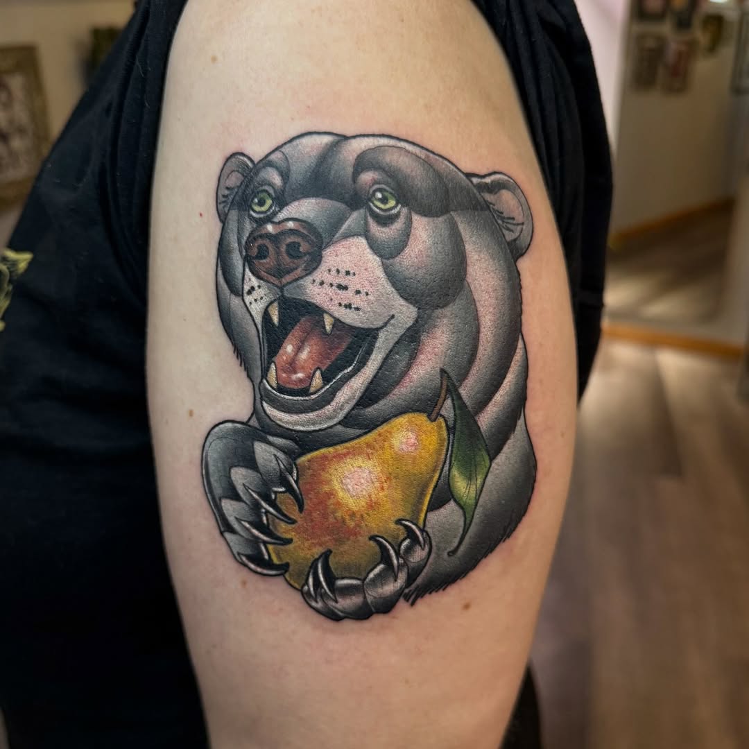 Tattoo by @crappy_name — new_school, illustrative