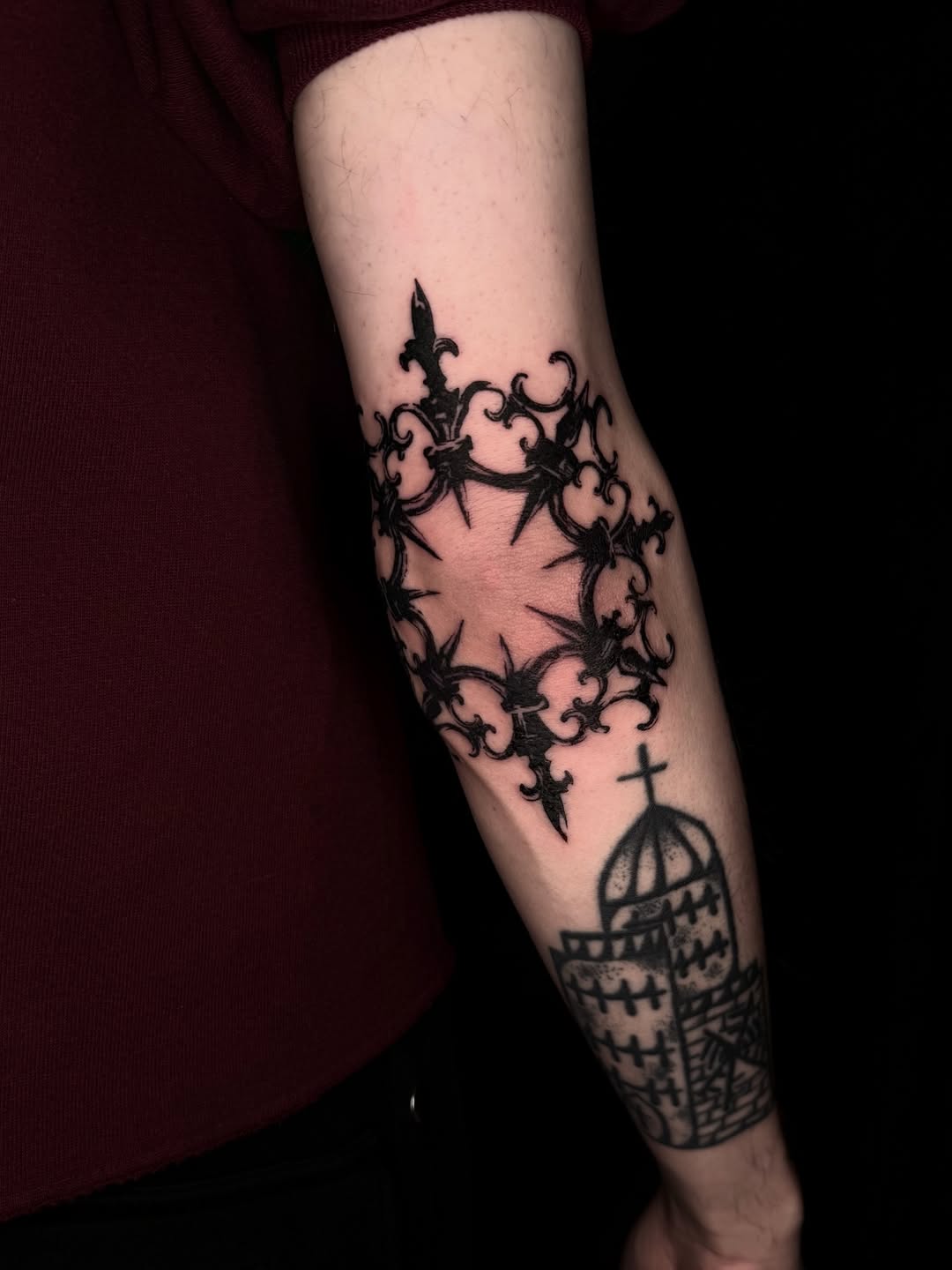 Tattoo by @lilith.belle.tattoo β blackwork, illustrative