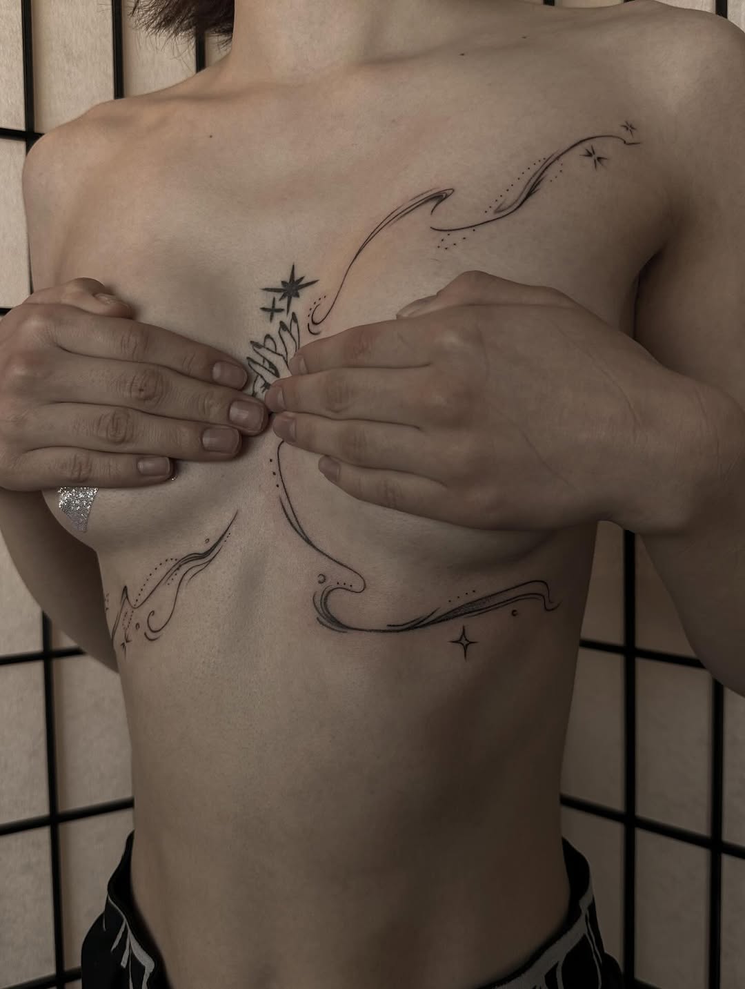 Tattoo by @into.thegraves โ fine_line, minimalist