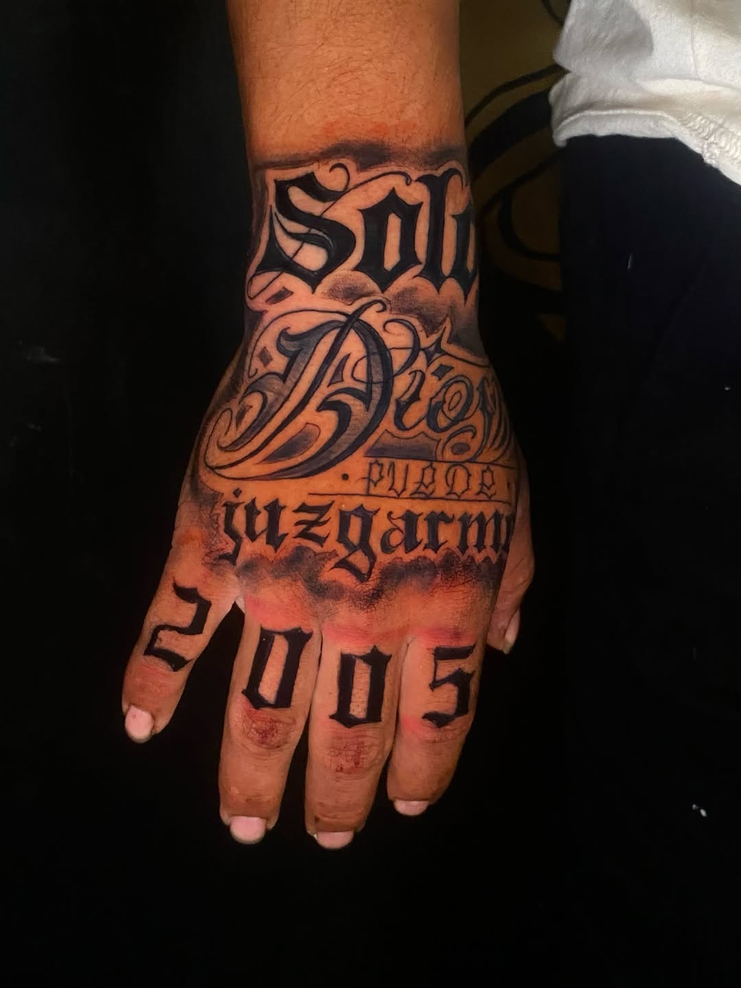 Tattoo by @inkxirv — lettering_script, chicano