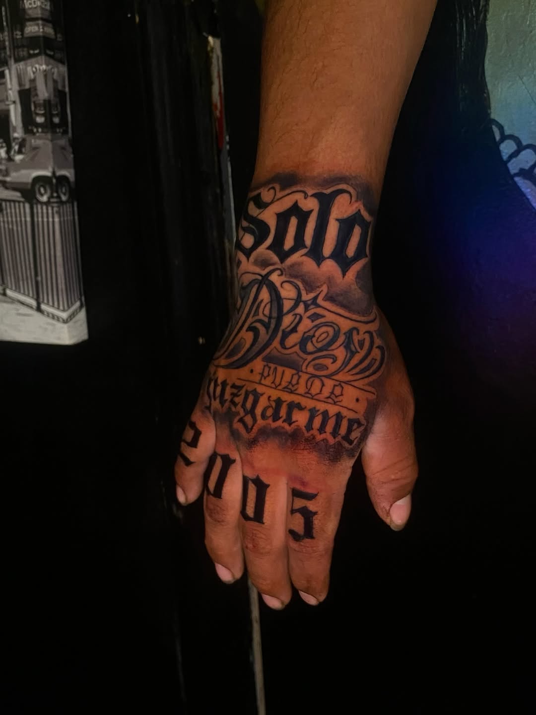 Tattoo by @inkxirv — lettering_script, chicano
