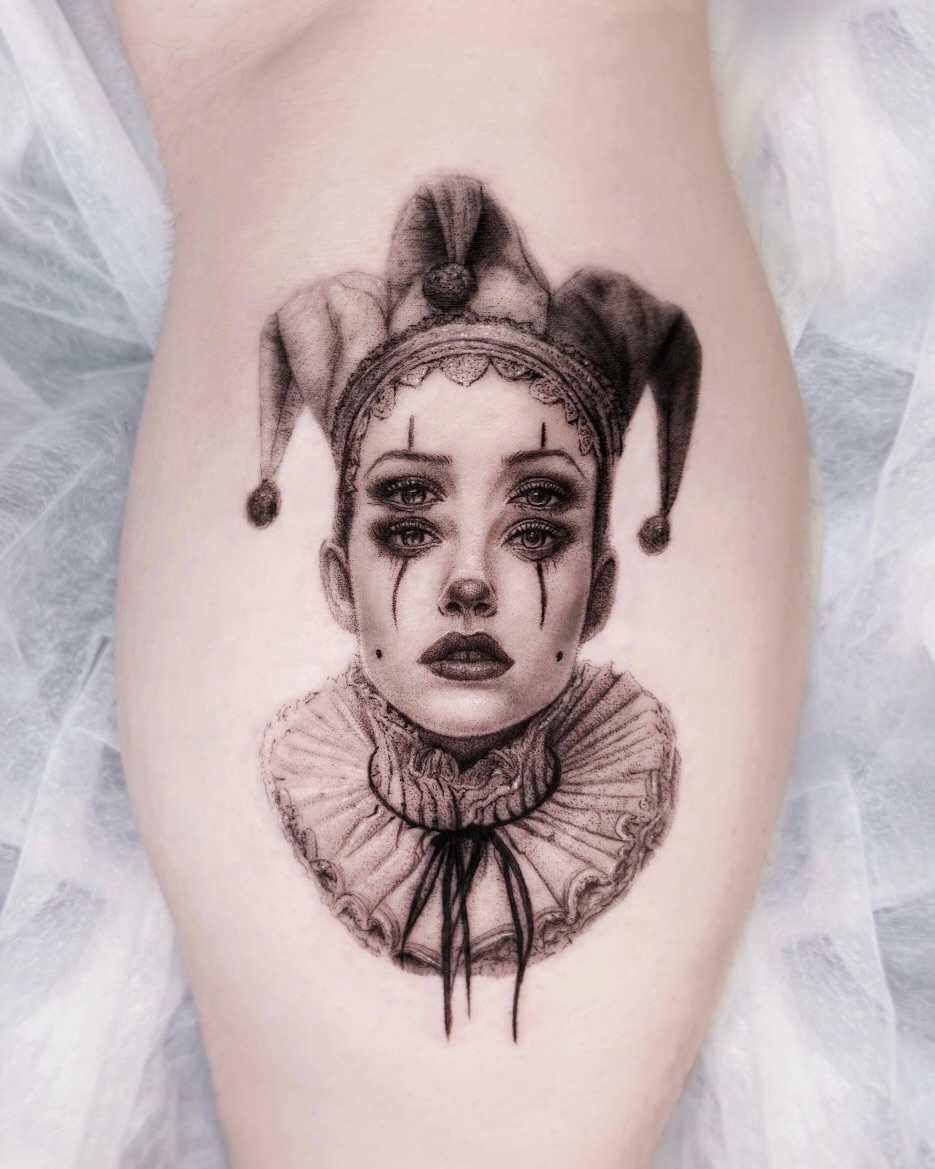 Tattoo by @lucyy.inked โ realism, dark_realism