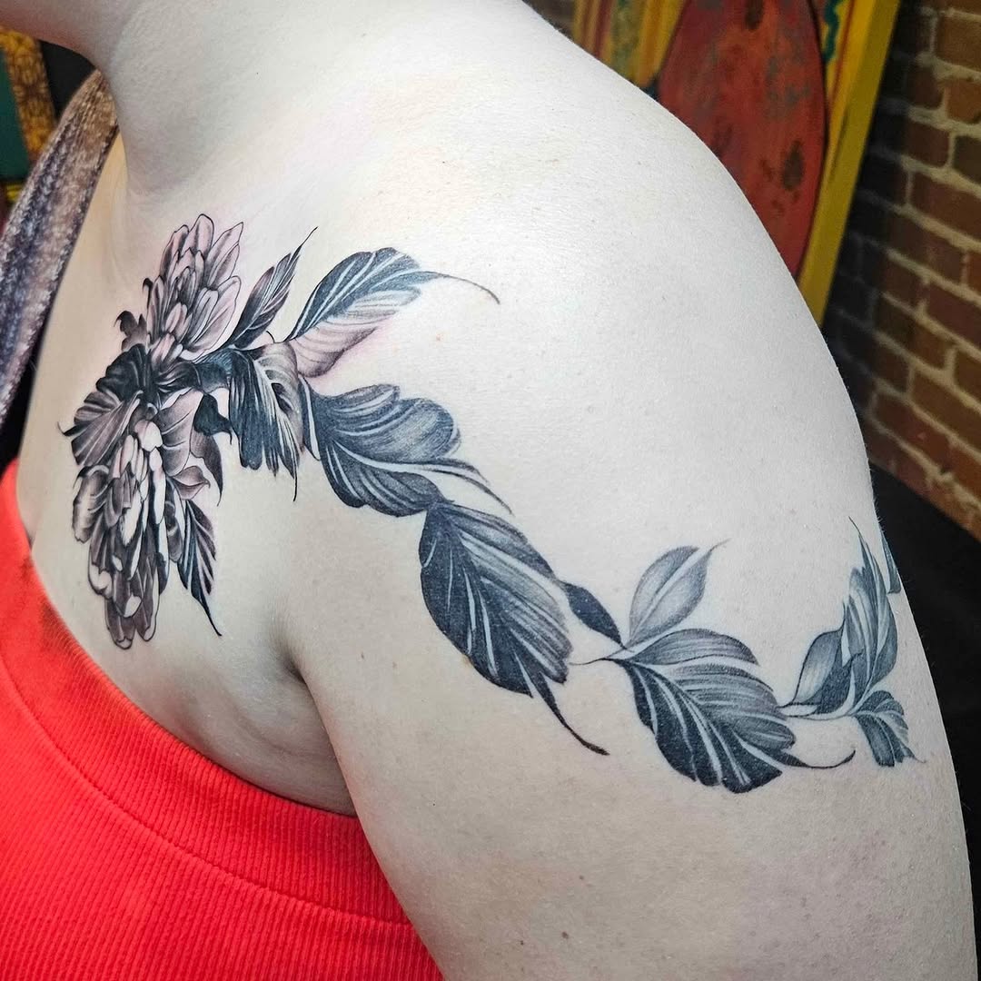 Tattoo by @withencroft_tattoos โ black_and_grey