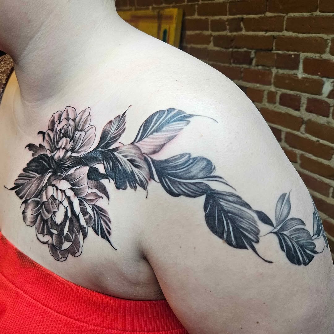 Tattoo by @withencroft_tattoos โ black_and_grey