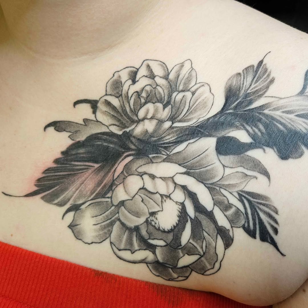 Tattoo by @withencroft_tattoos โ black_and_grey