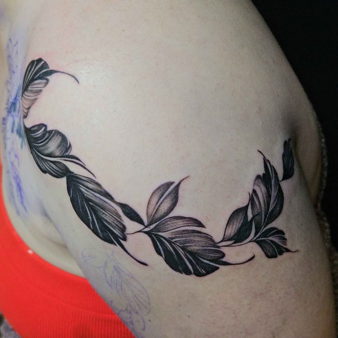 Tattoo by @withencroft_tattoos โ black_and_grey