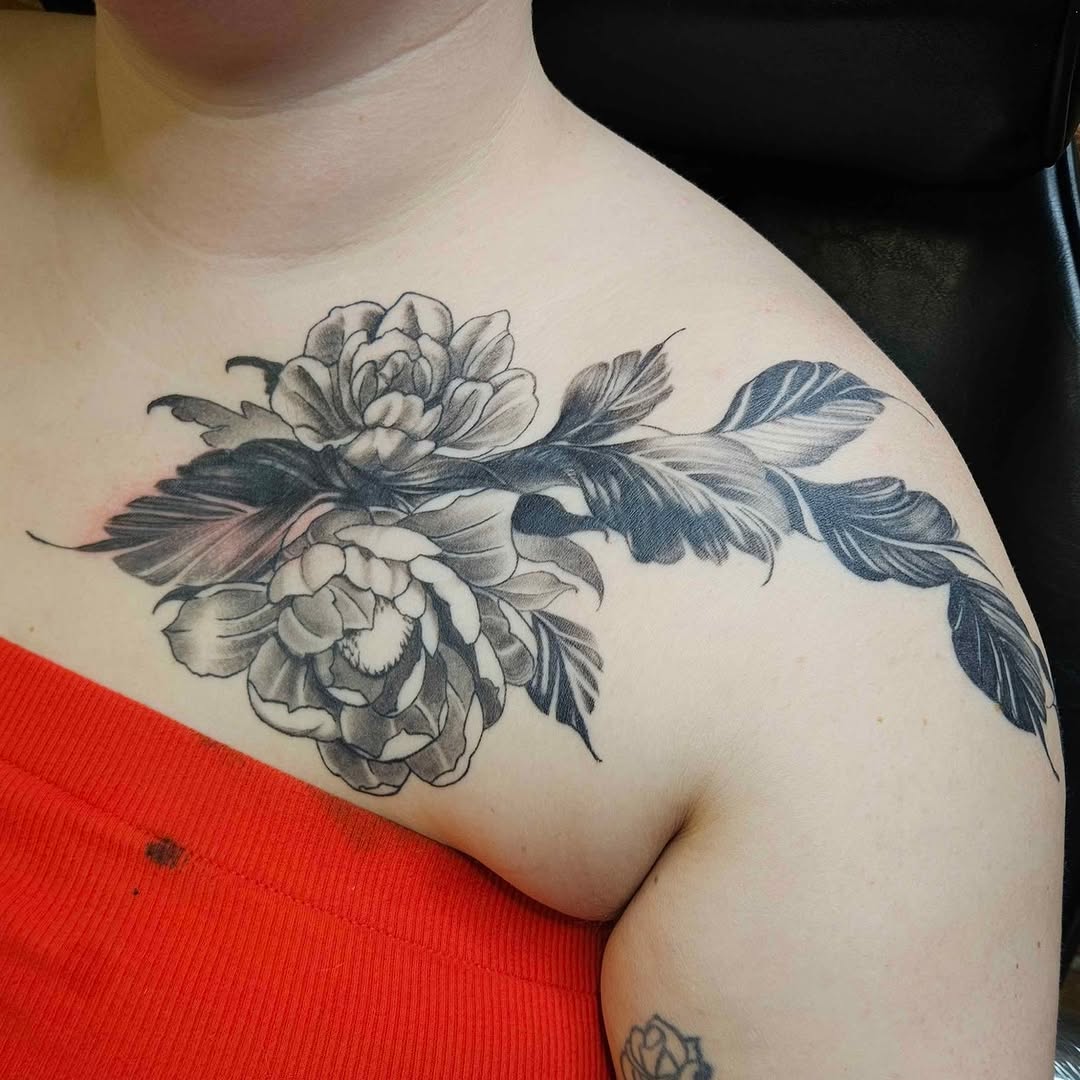 Tattoo by @withencroft_tattoos โ black_and_grey